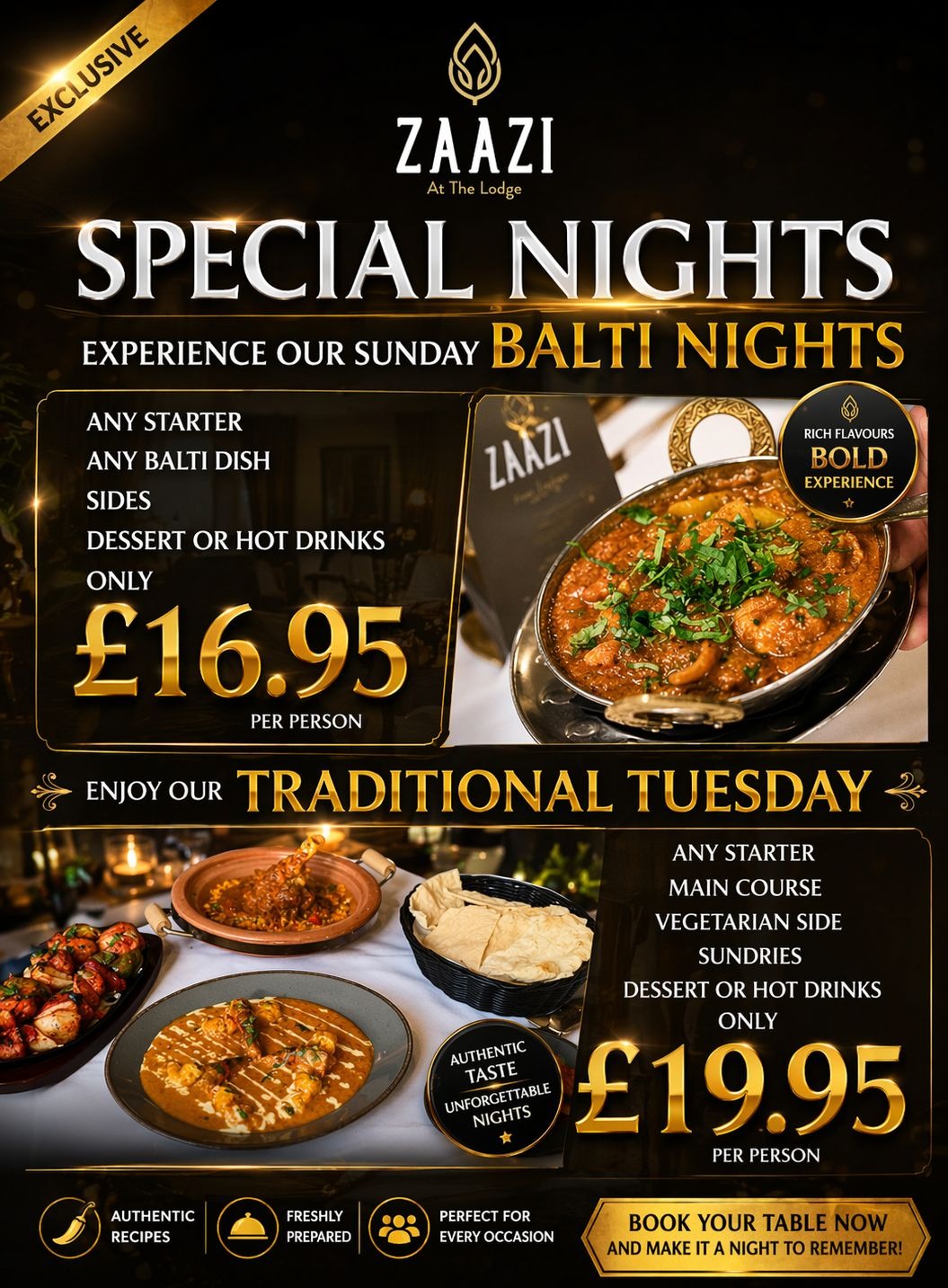 Zaazi at the Lodge offer